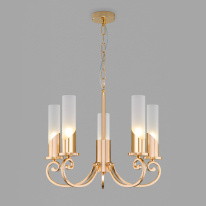 Фото Подвесная люстра Eurosvet 60117/5 золото
