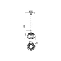 Подвесной светильник Vele Luce VL4266P21 Купить с доставкой по Москве и России Подвесной светильник Vele Luce VL4266P21