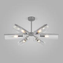 Фото Люстра на штанге Eurosvet 70144/6 хром