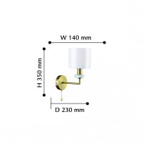Купить с доставкой по Москве и России Бра F-Promo 2347-1W