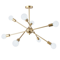 Фото Люстра на штанге Natali Kovaltseva ANDY 75142/8C GOLD