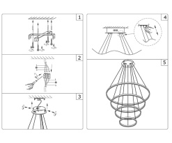 Купить Подвесной светильник Kink Light 08204,01(4000K)
