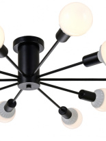 Цена на Люстра на штанге Natali Kovaltseva LOFT 79014/10С BLACK