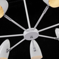 Купить с доставкой по Москве и России Люстра на штанге Freya FR5852-CL-07-W