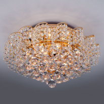 Фото Накладная люстра Eurosvet 16017/9 золото Strotskis