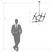 Подвесная люстра Lightstar 742103 в интернет магазине Гет Лайт