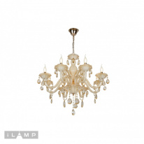 Подвесная люстра iLamp 81072-8 WH в интернет магазине Гет Лайт