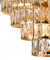 Цена на Каскадная люстра Natali Kovaltseva AMANDA 81428/8C GOLD
