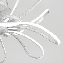 Купить Накладная люстра Eurosvet 90134/12 белый с серебром