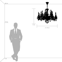 Купить с доставкой по Москве и России Подвесная люстра Lightstar 716154