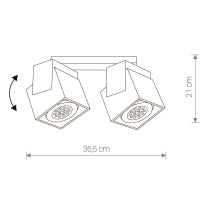 Купить Спот Nowodvorski 9038