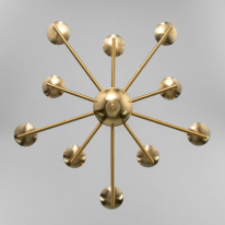 Купить Подвесная люстра Eurosvet 60150/10 латунь