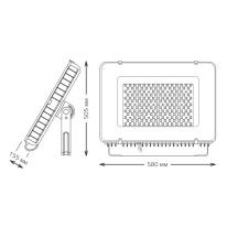 Прожектор Gauss 613511400 в интернет магазине Гет Лайт