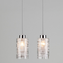 Фото Подвесной светильник Eurosvet 50002/2 хром