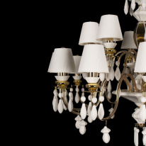 Подвесная люстра LOFT IT 10203/12+8 White в интернет магазине Гет Лайт