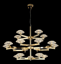 Купить с доставкой по Москве и России Подвесная люстра Crystal Lux REBECA SP5+10+5 GOLD