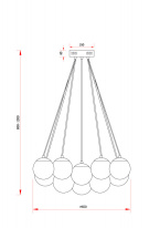 Купить Подвесная люстра Freya FR5231PL-19CH