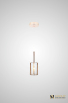 Фото Подвесной светильник AM Group AM355-D100 AMBER