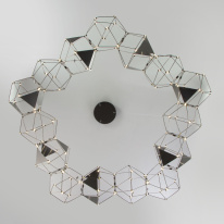 Купить Подвесная люстра Eurosvet 90369/15 черный жемчуг