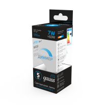 Цена на Светодиодная лампа Gauss 105101307-D