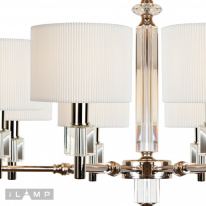 Купить Подвесная люстра iLamp P2404-8 Nickel