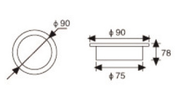 Купить Встраиваемый светильник LeDron AO1501015 white