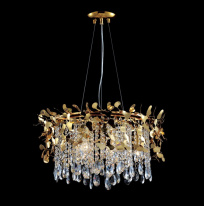 Подвесная люстра Crystal Lux ROMEO SP6 GOLD D600 Фото Подвесная люстра Crystal Lux ROMEO SP6 GOLD D600