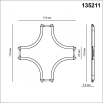 Коннектор Novotech 135211 в интернет магазине Гет Лайт