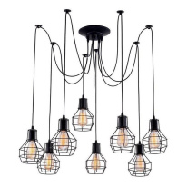 Фото Подвесная люстра Escada 1129/8S (Black)