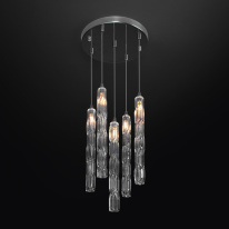 Купить Каскадная люстра Eurosvet 50381/5 хром
