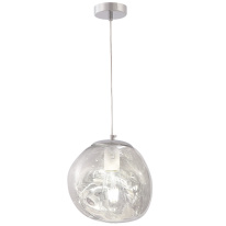 Подвесной светильник Crystal Lux MALAGA SP1 D200 CHROME Фото Подвесной светильник Crystal Lux MALAGA SP1 D200 CHROME