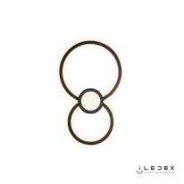 Бра iLedex X046124 24W 3000K BK в интернет магазине Гет Лайт