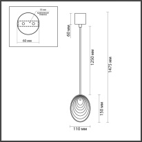 Подвесной светильник Odeon Light 5038/1A Купить Подвесной светильник Odeon Light 5038/1A