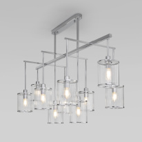 Купить Люстра на штанге Eurosvet 60144/10 хром