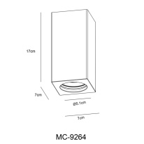 Купить Накладной светильник ARTE Lamp A9263PL-1WH