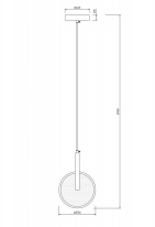 Купить с доставкой по Москве и России Подвесной светильник Freya FR6002PL-L15BS