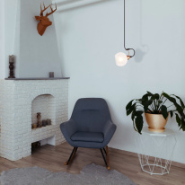 Подвесной светильник Eurosvet 50175/1 черный в интернет магазине Гет Лайт