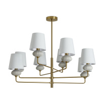 Купить с доставкой по Москве и России Люстра на штанге Freya FR2029PL-08BS