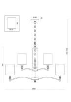Цена на Подвесная люстра Freya FR1007PL-12N