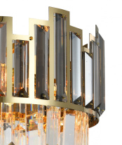 Купить Каскадная люстра Natali Kovaltseva IMPERIUM 76018/5C GOLD PLATED