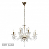 Подвесная люстра iLamp P9372-8 GD в интернет магазине Гет Лайт