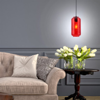 Купить Подвесной светильник Escada 10177/1S Black/Red