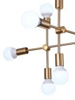 Купить Люстра на штанге Natali Kovaltseva LOFT LUX 75130/12C GOLD