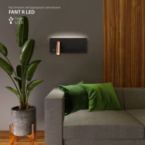 Бра Elektrostandard Fant R LED чёрный/золото (MRL LED 1113) Купить Бра Elektrostandard Fant R LED чёрный/золото (MRL LED 1113)