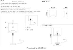 Настольная лампа Crystal Lux SERGIO LG1 GOLD в интернет магазине Гет Лайт