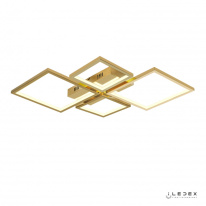 Фото Накладная люстра iLedex 229/4-40W-3000K GL