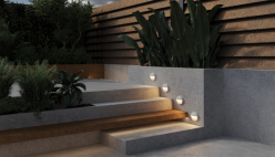 Купить с доставкой по Москве и России Светильник для ступеней Maytoni O046SL-L3W3K