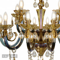 Купить Подвесная люстра iLamp 61081-8+4 BR