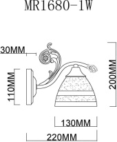Купить Бра MyFar MR1680-1W