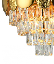 Цена на Каскадная люстра Natali Kovaltseva CHIC 81437/8C GOLD